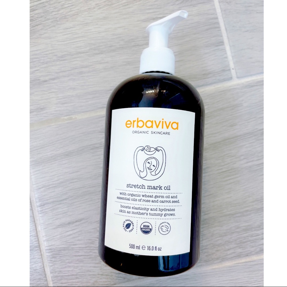 New! Erbaviva Stretch Mark Oil 500ml